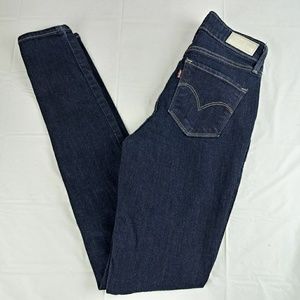 Levi's High Rise Skinny Jeans 24W x 32L
